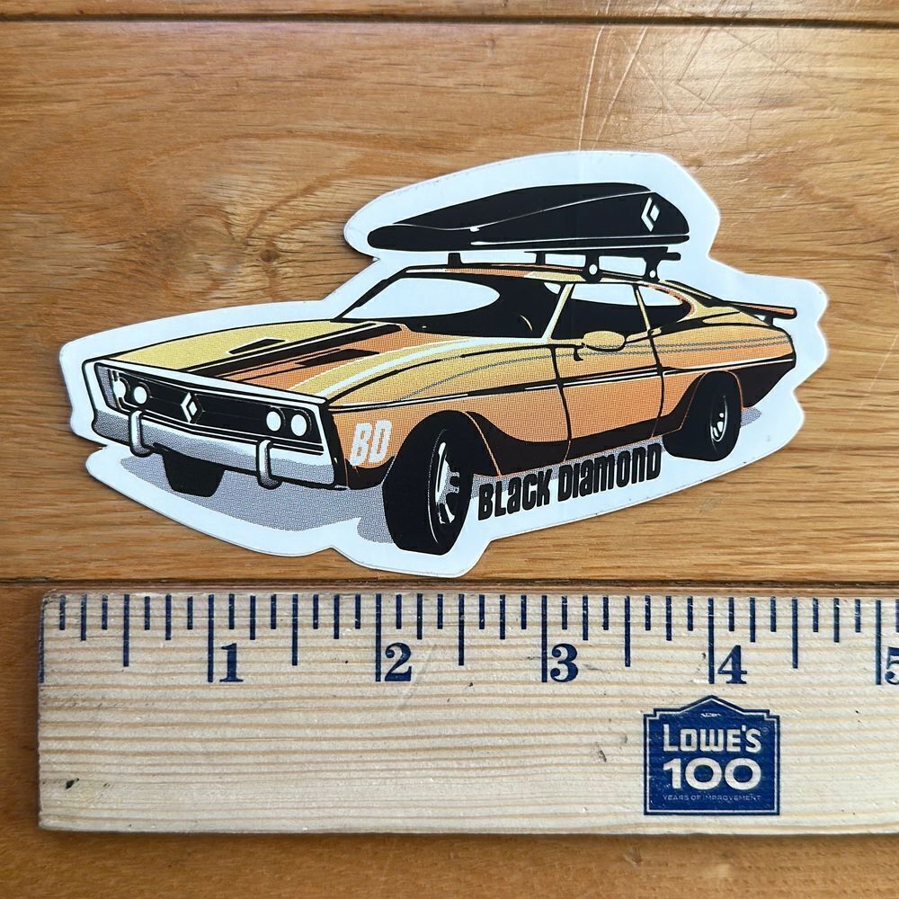 Black Diamond Muscle Car Cargo Box CAR Sticker / Decal Automotive Equipment - Picture 2 of 5